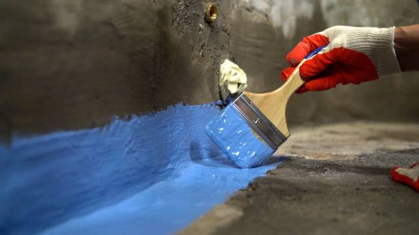 Crawl space vapor barrier installation in Delevan, NY